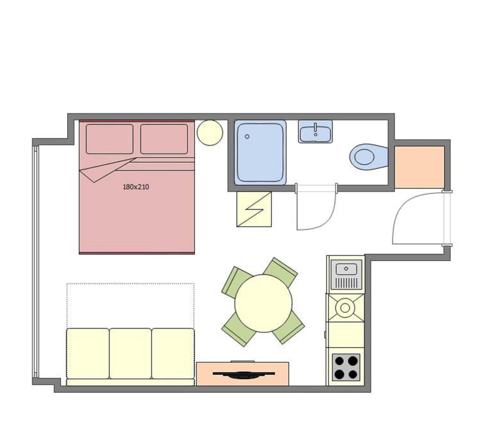 Cozy Studio In The Main City Center براغ المظهر الخارجي الصورة